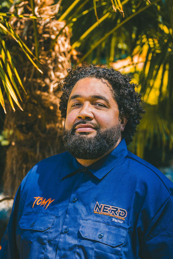 tomy foster nerd towing founder and owner
