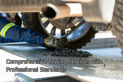 Comprehensive Towing Services with Professional Standards