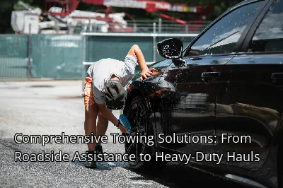 Comprehensive Towing Solutions: From Roadside Assistance to Heavy-Duty Hauls