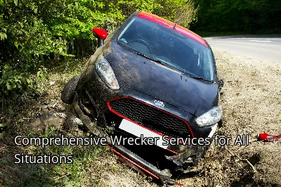 Comprehensive Wrecker Services for All Situations