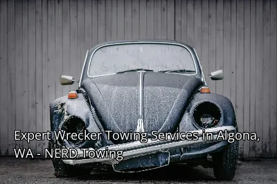 Expert Wrecker Towing Services in Algona, WA - NERD Towing