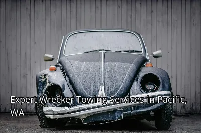 Expert Wrecker Towing Services in Pacific, WA