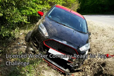 Licensed Wrecker Company Ready for Any Challenge