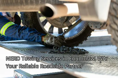 NERD Towing Services in Enumclaw, WA: Your Reliable Roadside Partner