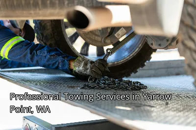 Professional Towing Services in Yarrow Point, WA