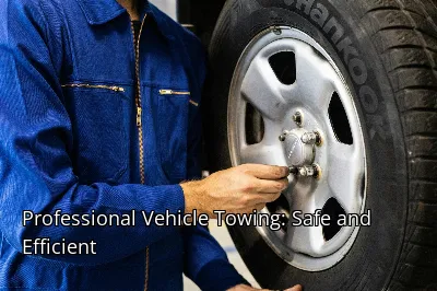 Professional Vehicle Towing: Safe and Efficient