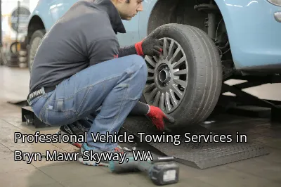 Professional Vehicle Towing Services in Bryn-Mawr-Skyway, WA
