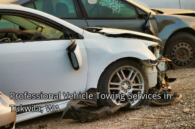 Professional Vehicle Towing Services in Tukwila, WA