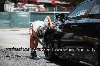Professional Wrecker Towing and Specialty Services