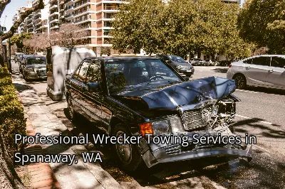 Professional Wrecker Towing Services in Spanaway, WA