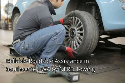 Reliable Roadside Assistance in Southcenter, WA by NERD Towing