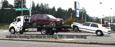 Reliable Towing Services in Orting, WA - NERD Towing