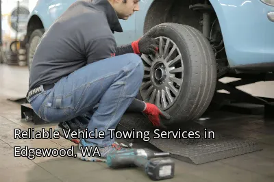 Reliable Vehicle Towing Services in Edgewood, WA