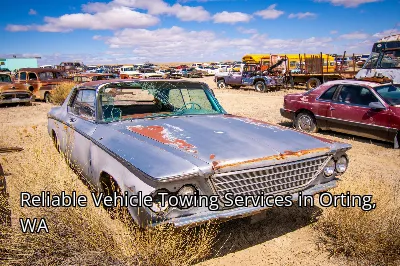 Reliable Vehicle Towing Services in Orting, WA