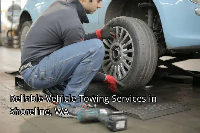 Reliable Vehicle Towing Services in Shoreline, WA