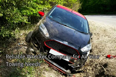 Reliable Wrecker Company for All Your Towing Needs
