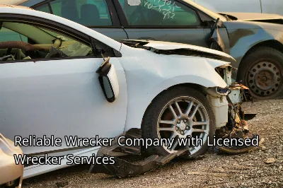 Reliable Wrecker Company with Licensed Wrecker Services