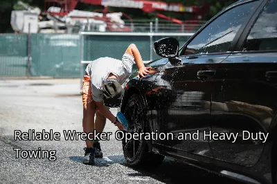 Reliable Wrecker Operation and Heavy Duty Towing