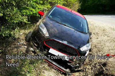 Reliable Wrecker Towing Services for Every Need