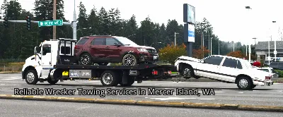 Reliable Wrecker Towing Services in Mercer Island, WA