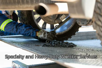Specialty and Heavy-Duty Wrecker Services