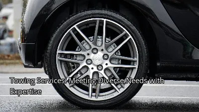 Towing Services: Meeting Diverse Needs with Expertise
