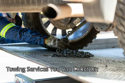 Towing Services You Can Count On