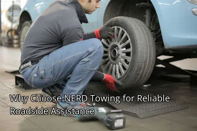 Why Choose NERD Towing for Reliable Roadside Assistance