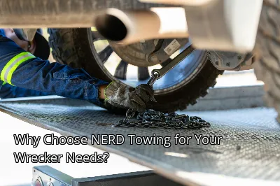 Why Choose NERD Towing for Your Wrecker Needs?