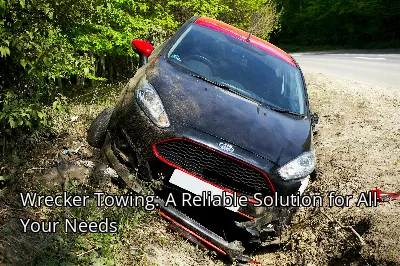 Wrecker Towing: A Reliable Solution for All Your Needs