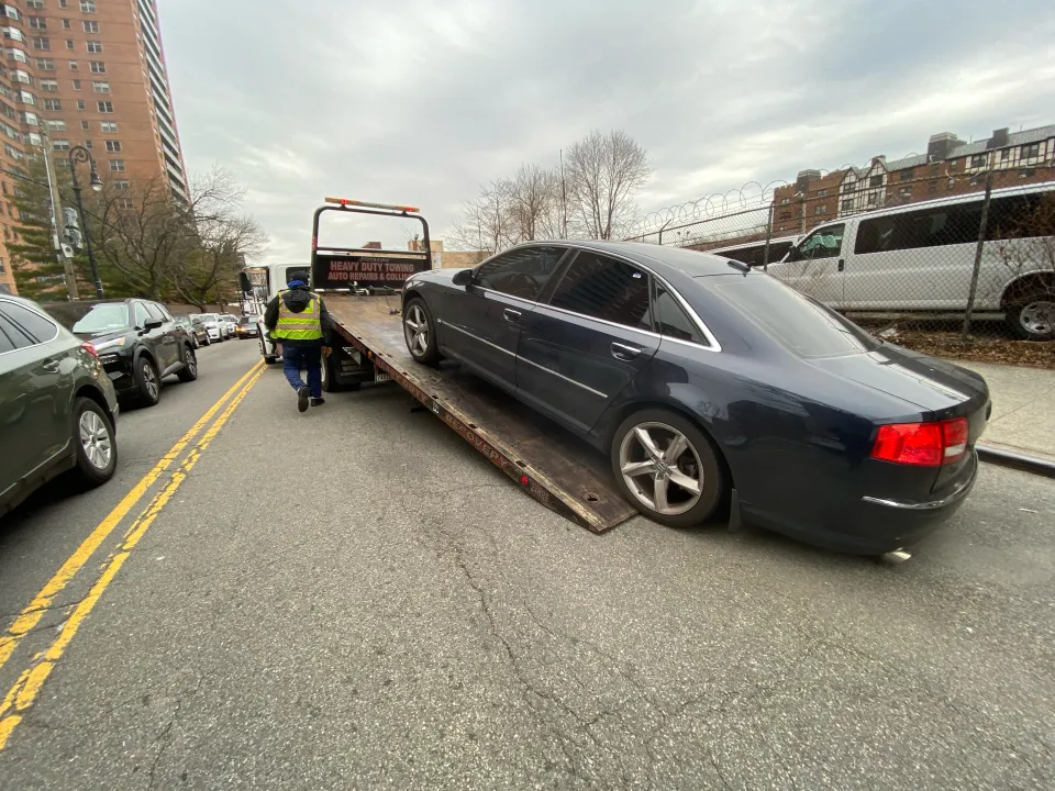 Can You Tow a Car Parked in Front of Your House?