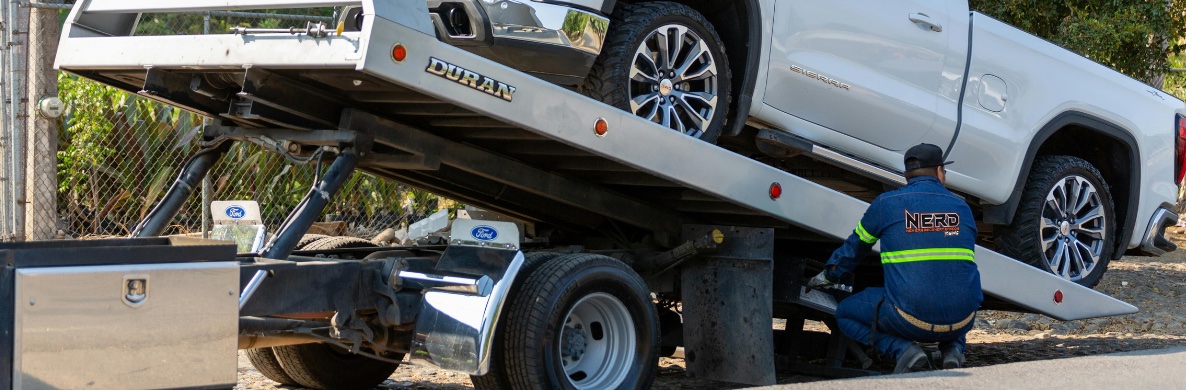 nerd towing tacoma towing company